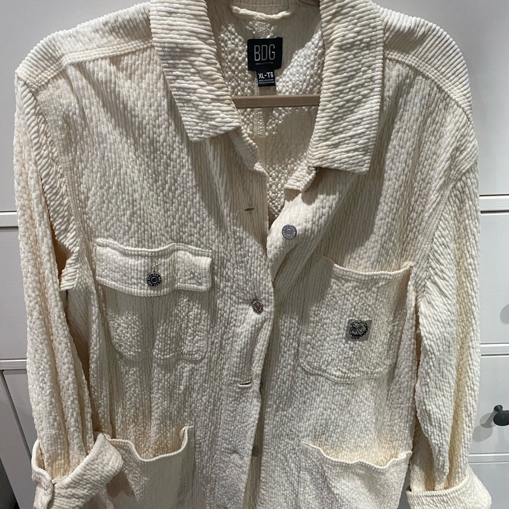 Courduroy shirt jacket from urban outfitters